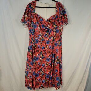 Rebdolls Lined Sheath dress size 3x plus